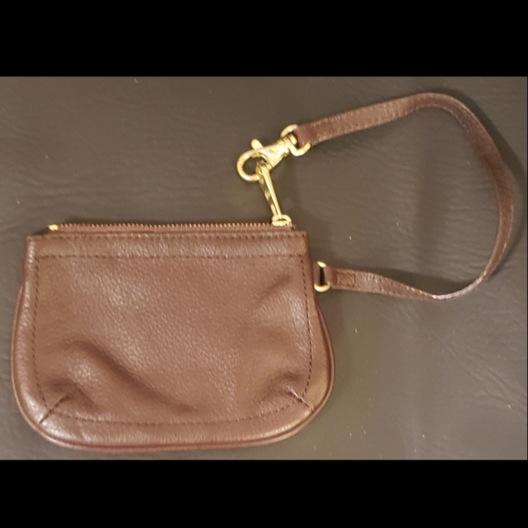 UGG Australia Brown Leather Wristlet - Picture 2 of 5
